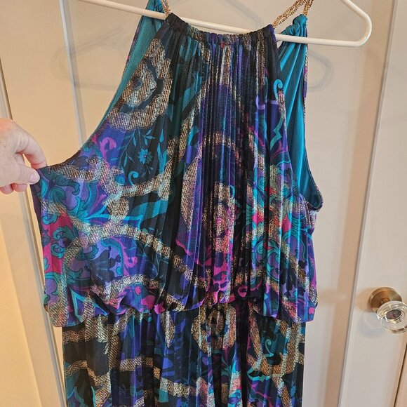 GORGEOUS maxi dress/gown - size 14 (can stretch larger) - Picture 2 of 5